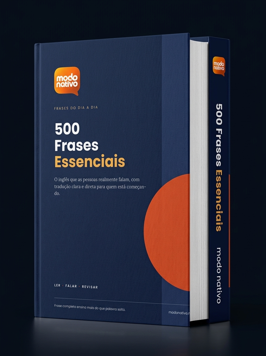E-book 500 Frases Essenciais Modo Nativo